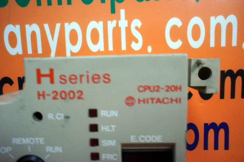 HITACHI H-2002 H-SERIES CPU2-20H - 裕益科技自動化設備可程式 HITACHI H-2002 H-SERIES CPU2-20H - 裕益科技自動化設備可程式